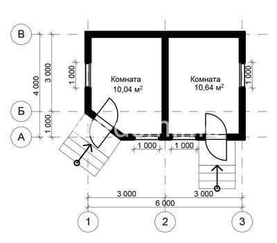 Проект беседки 4х6 №03