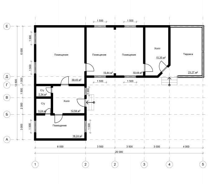 Проект дома № ДБ-106