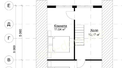 Дом из бруса № ДБ-198