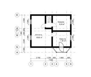 Проект дома ДБ-95