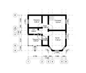 Проект дома ДБ-95