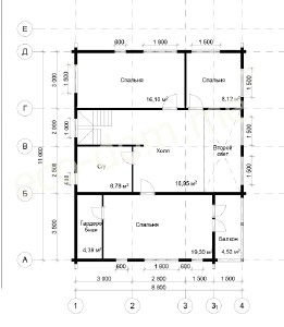 Проект элитного дома из бруса 12х9 № ЭД-100