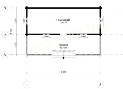 Проект элитного дома 5х9 № ЭД-109