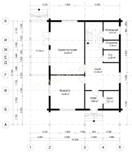 Проект элитного дома 12х10 № ЭД-119