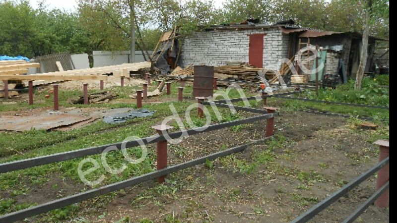 Свайновинтовой фундамент во Фрязино