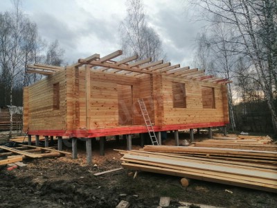 Дом из бруса под ключ в Гатчине