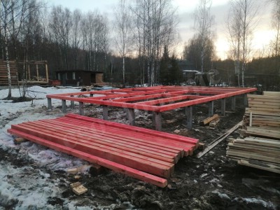 Дом из бруса под ключ в Гусь-Хрустальном