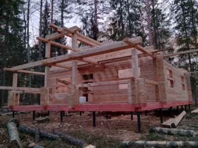 Дом из бревна под ключ в Железногорске