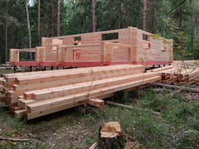 Дом из бревна под ключ в Железногорске
