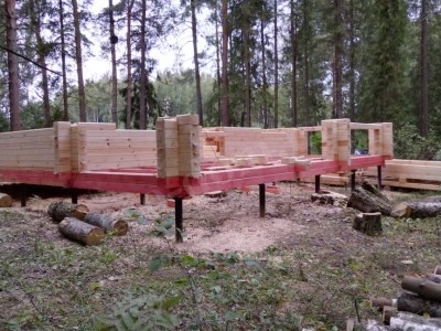 Дом из бревна под ключ в Железногорске