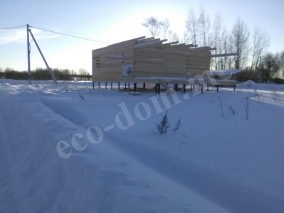 Дом из бруса под ключ в Краснозаводске