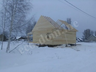Дом из бруса под ключ в Краснозаводске