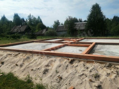 Ленточный фундамент в Перми 