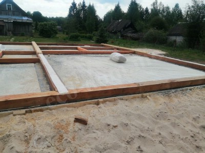 Ленточный фундамент в Перми 