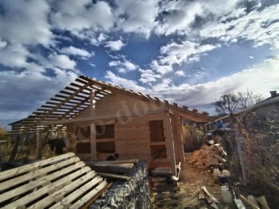 Строительство домов под усадку в Санкт-Петербурге