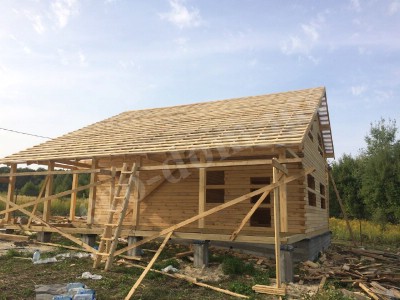 Дом из бревна под ключ в Зарайске