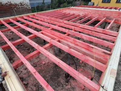 Строительство домов под усадку в Альметьевске