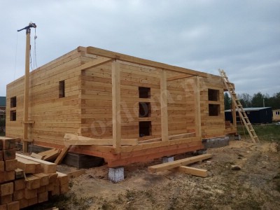 Дом из клееного бруса под ключ в Нижнекамске