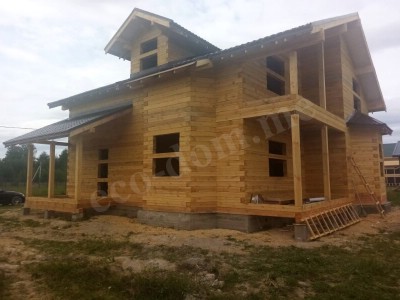 Дом из клееного бруса под ключ в Старом Осколе