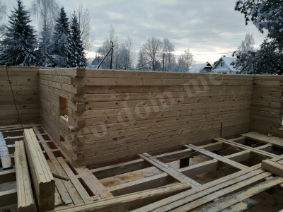 Дом из бруса под ключ в Астрахани