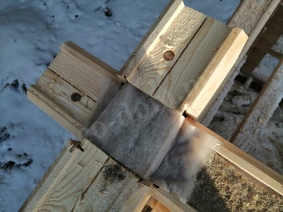 Дом из клееного бруса под в Астрахани