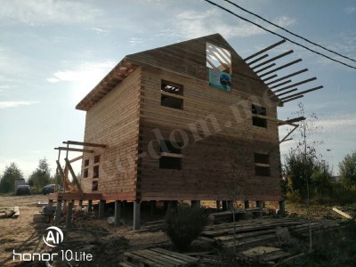 Дом из бруса под ключ в Ижевске