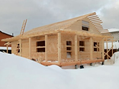 Строительство домов под усадку в Белгороде