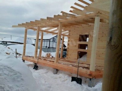 Строительство домов под усадку в Белгороде