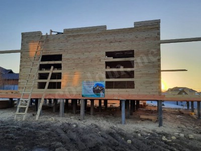 Дом из бруса под ключ в Мурино