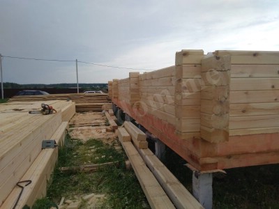 Строительство домов под усадку в Чайковском