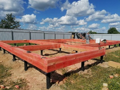 Дом из клееного бруса под ключ в Пушкино