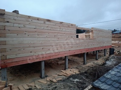 Строительство домов под усадку в Энгельсе