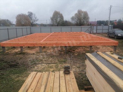 Ленточный фундамент в Химках