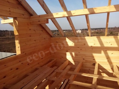 Дом из клееного бруса под ключ во Владимире