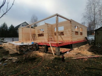 Дом из бревна под ключ в Чебоксарах