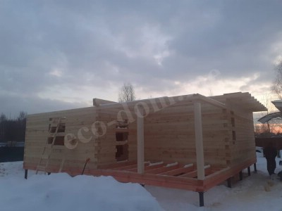 Дом из бруса под ключ в Краснодаре