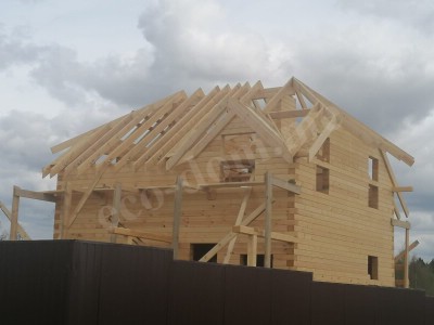 Дом из бруса под ключ в Сосновом Бору