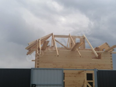 Дом из бруса под ключ в Сосновом Бору