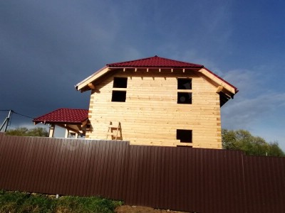 Дом из бруса под ключ в Выборге