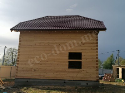 Дом из бруса под ключ в Выборге