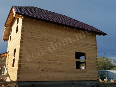 Дом из бруса под ключ в Выборге