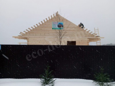 Дом из клееного бруса под ключ в Геленджике