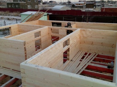 Дом из клееного бруса под ключ в Геленджике