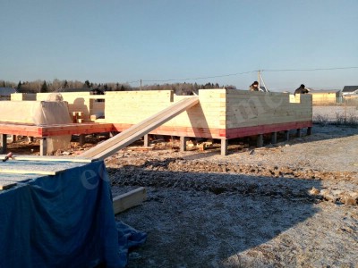 Строительство домов под усадку в Астрахани