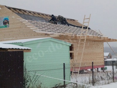 Строительство домов под усадку в Астрахани