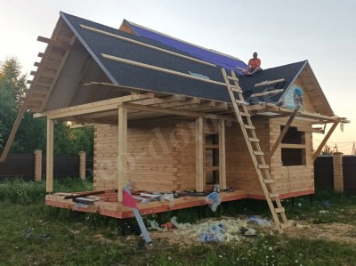 Дом из клееного бруса под ключ в Смоленске