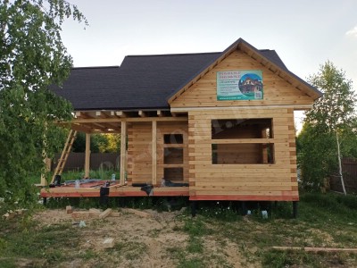 Дом из клееного бруса под ключ в Смоленске