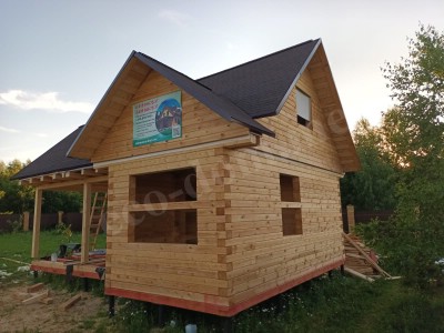 Строительство домов под усадку в Выборге