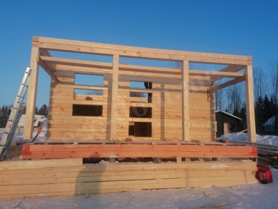 Дом из бруса под ключ в Таганроге