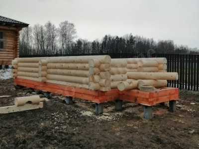 Дом из клееного бруса под ключ в Санкт-Петербурге